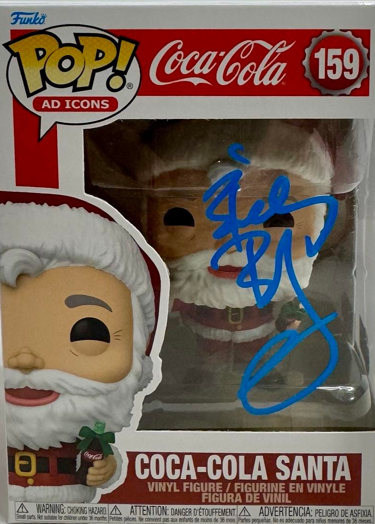 Billy Bob Thornton Signed Funko Pop #159 "Coca-Cola Santa" (Bad Santa) - Beckett COA